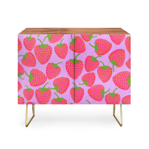 Lisa Argyropoulos Strawberry Sweet in Lavender Credenza