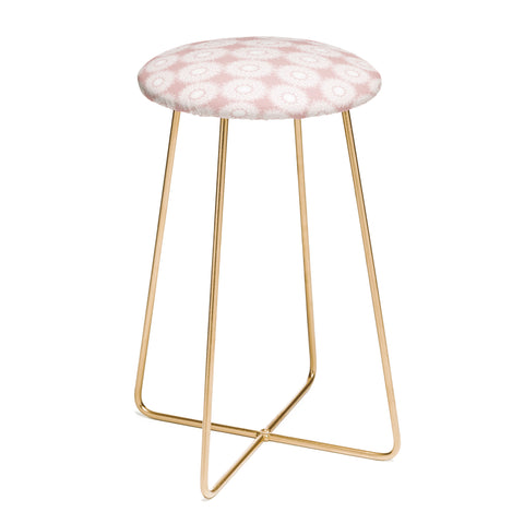 Lisa Argyropoulos Sunflowers and Blush Counter Stool