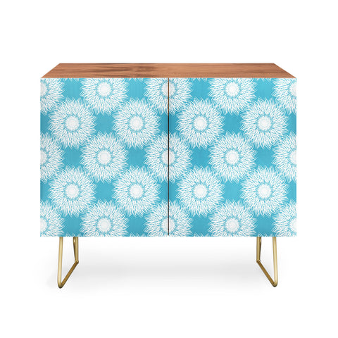 Lisa Argyropoulos Sunflowers and Sky Credenza