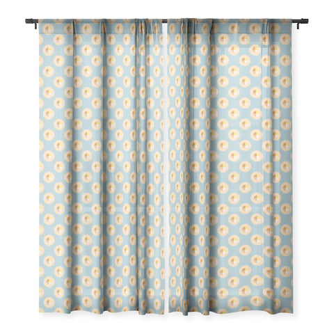Lisa Argyropoulos Sunny Side Dots Sheer Window Curtain