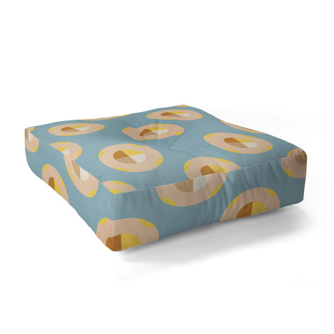 Lisa Argyropoulos Sunny Side Dots Floor Pillow Square