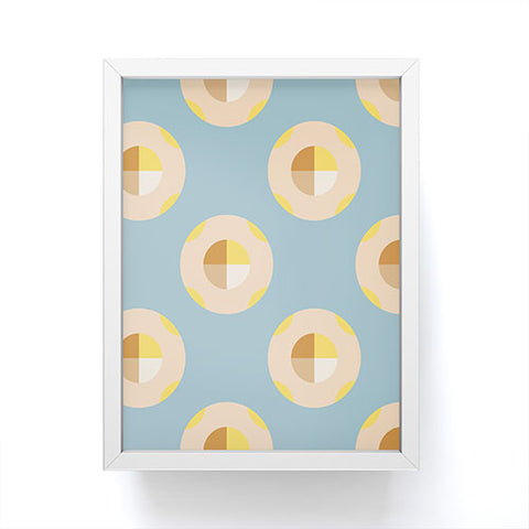 Lisa Argyropoulos Sunny Side Dots Framed Mini Art Print