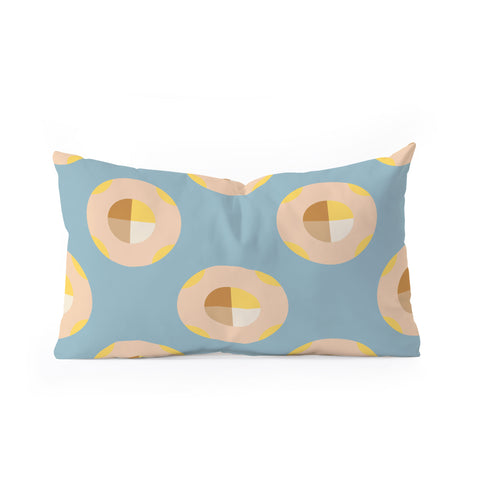 Lisa Argyropoulos Sunny Side Dots Oblong Throw Pillow