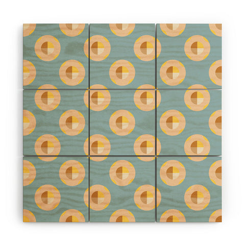 Lisa Argyropoulos Sunny Side Dots Wood Wall Mural