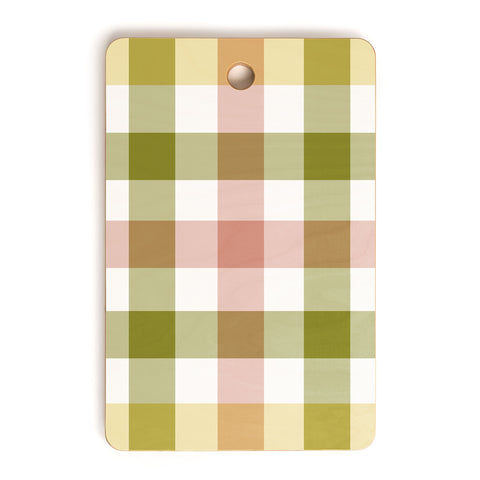 Lisa Argyropoulos Sweet Harvest Plaid Cutting Board Rectangle