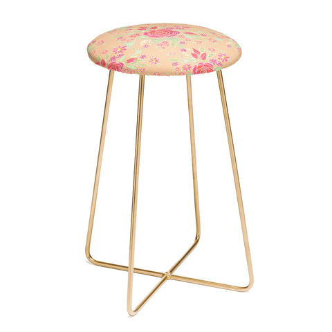 Lisa Argyropoulos Sweet Rose Delight Counter Stool