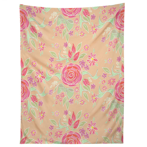 Lisa Argyropoulos Sweet Rose Delight Tapestry