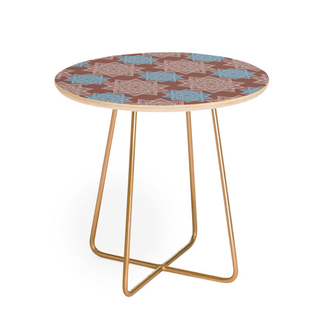 Lisa Argyropoulos Terracotta Sun Round Side Table