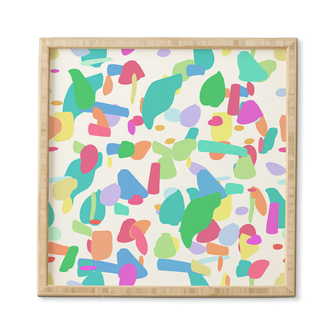 Lisa Argyropoulos Terrazzo Party Framed Wall Art