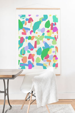 Lisa Argyropoulos Terrazzo Party Art Print And Hanger