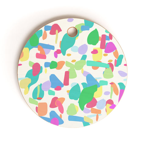 Lisa Argyropoulos Terrazzo Party Cutting Board Round