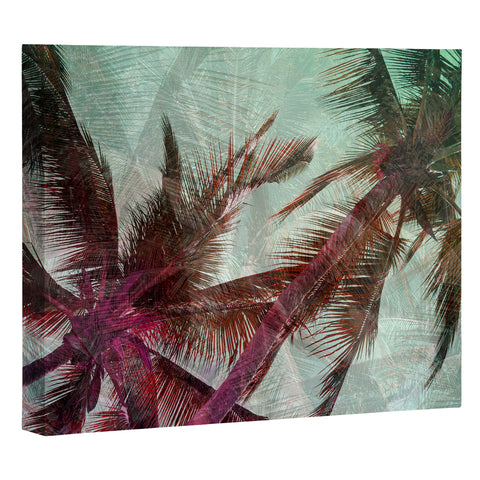 Lisa Argyropoulos Textured Palms Art Canvas
