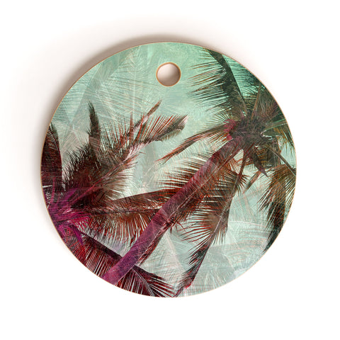 Lisa Argyropoulos Textured Palms Cutting Board Round