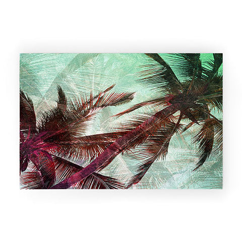 Lisa Argyropoulos Textured Palms Welcome Mat