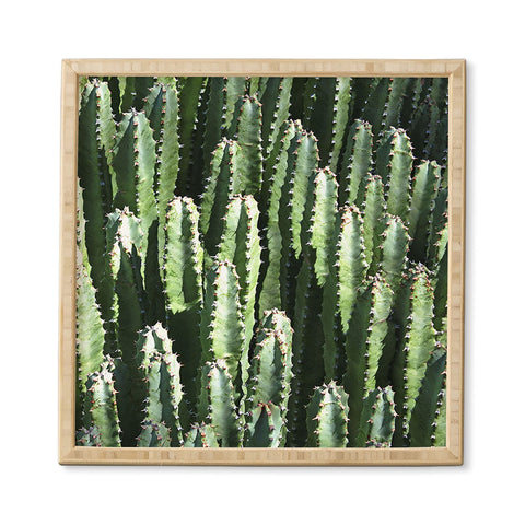 Lisa Argyropoulos The Gathering Green Framed Wall Art
