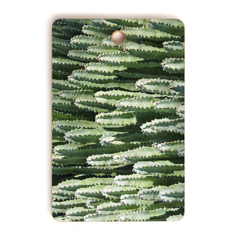 Lisa Argyropoulos The Gathering Green Cutting Board Rectangle