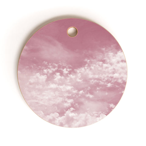 Lisa Argyropoulos Through Rose Colored Glasses Cutting Board Round