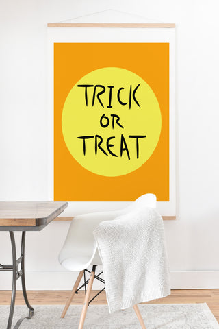 Lisa Argyropoulos Trick or Treat Art Print And Hanger