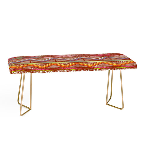 Lisa Argyropoulos Two Feathers Bench