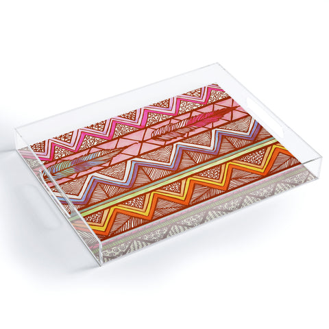 Lisa Argyropoulos Two Feathers Acrylic Tray