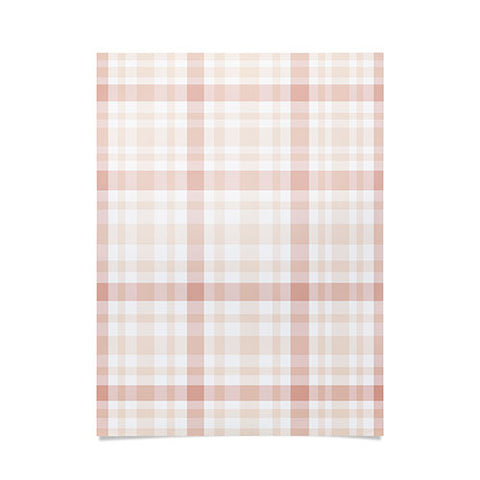 Lisa Argyropoulos Warmly Blushed Plaid Poster