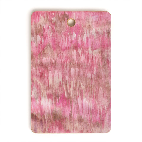 Lisa Argyropoulos Watercolor Blushes Cutting Board Rectangle