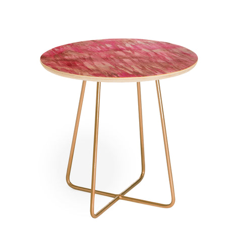 Lisa Argyropoulos Watercolor Blushes Round Side Table