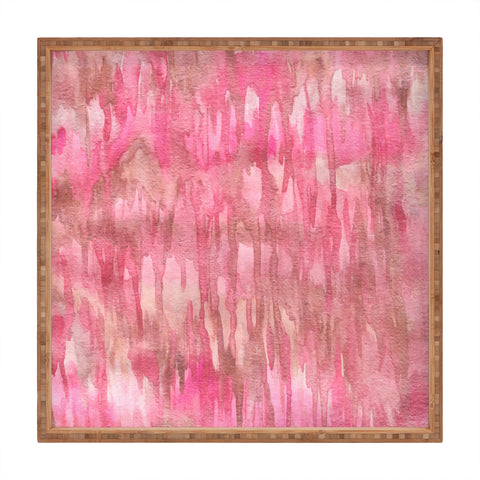 Lisa Argyropoulos Watercolor Blushes Square Tray