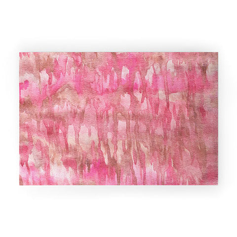 Lisa Argyropoulos Watercolor Blushes Welcome Mat