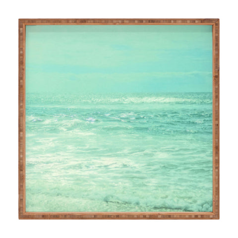 Lisa Argyropoulos Where Ocean Meets Sky Square Tray
