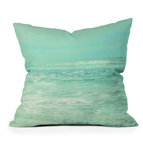 Lisa Argyropoulos Where Ocean Meets Sky Throw Pillow