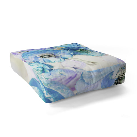 Lisa Argyropoulos Whispered Blue Floor Pillow Square