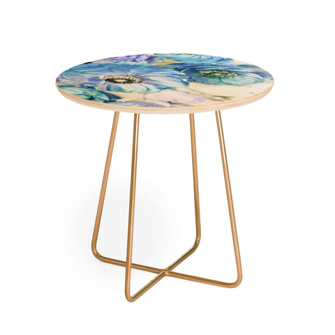 Lisa Argyropoulos Whispered Blue Round Side Table