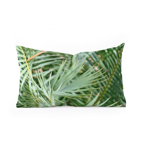 Lisa Argyropoulos Whispered Fronds Oblong Throw Pillow