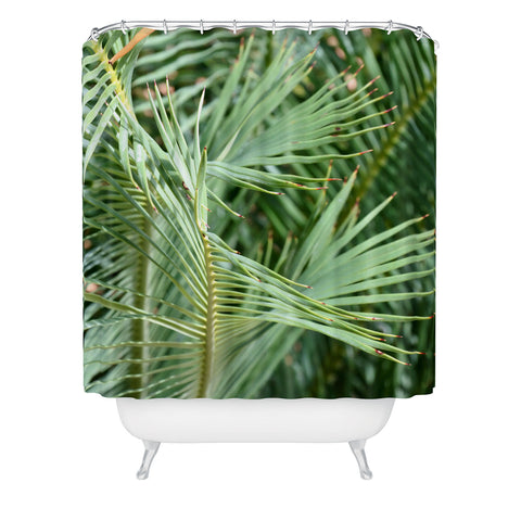 Lisa Argyropoulos Whispered Fronds Shower Curtain
