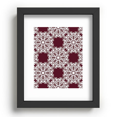 Lisa Argyropoulos Winter Berry Holiday Recessed Framing Rectangle