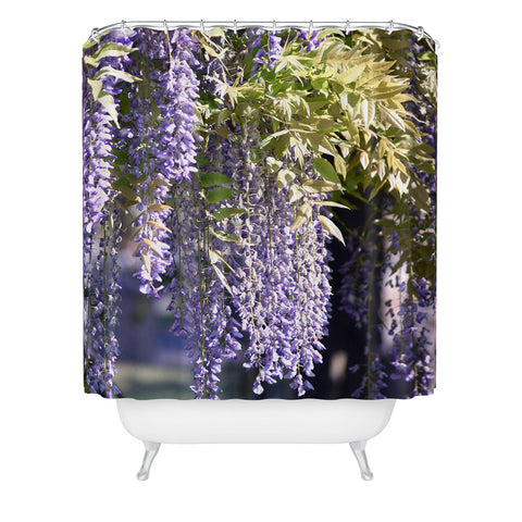 Lisa Argyropoulos Wisteria Shower Curtain