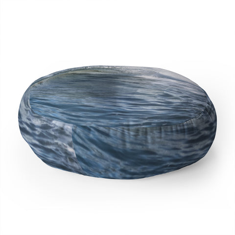 Lisa Argyropoulos Within the eye Blue Floor Pillow Round