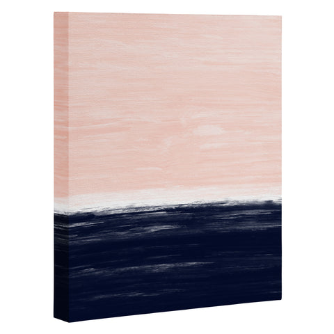 Little Arrow Design Co Anahita in pink and blue Art Canvas