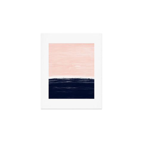 Little Arrow Design Co Anahita in pink and blue Art Print