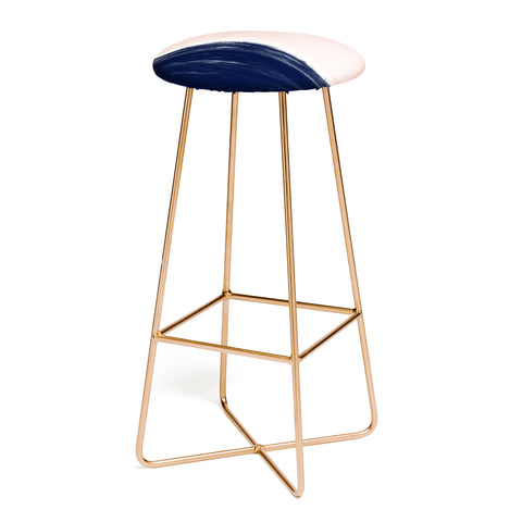 Little Arrow Design Co Anahita in pink and blue Bar Stool