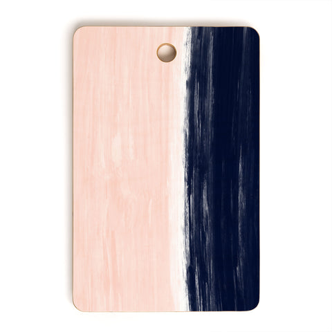 Little Arrow Design Co Anahita in pink and blue Cutting Board Rectangle