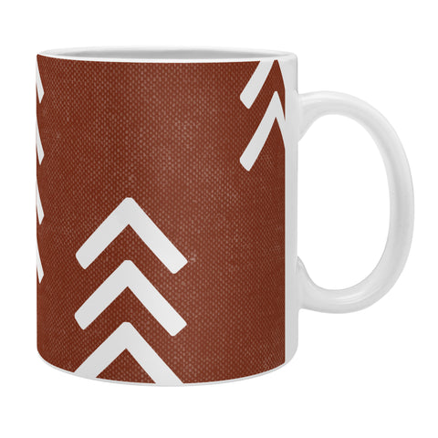 Little Arrow Design Co arcadia arrows rust Coffee Mug
