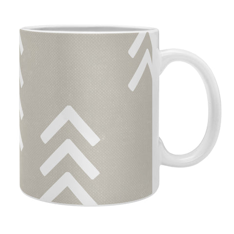 Little Arrow Design Co arcadia arrows stone Coffee Mug