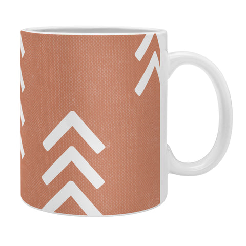 Little Arrow Design Co arcadia arrows terracotta Coffee Mug