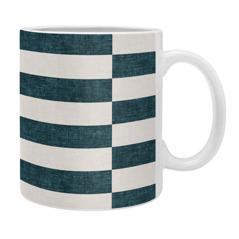 Little Arrow Design Co aria blue rectangle tiles Coffee Mug