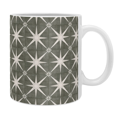 Little Arrow Design Co arlo star tile olive Coffee Mug