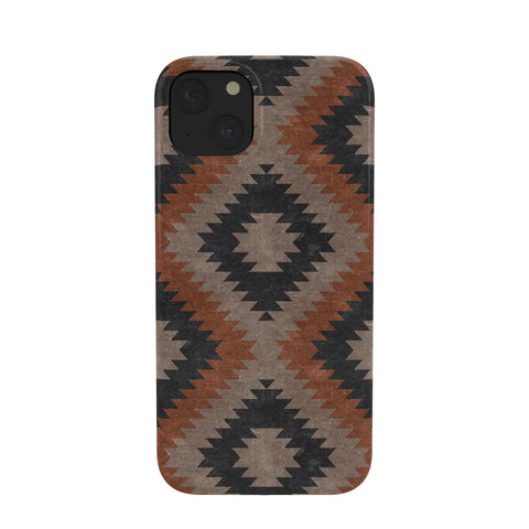 Little Arrow Design Co aztec neutrals inkwell taupe Phone Case