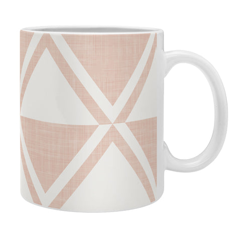 Little Arrow Design Co bodhi geo diamonds pink Coffee Mug