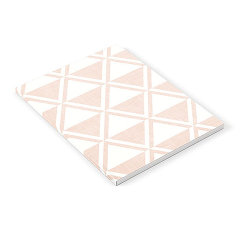 Little Arrow Design Co bodhi geo diamonds pink Notebook